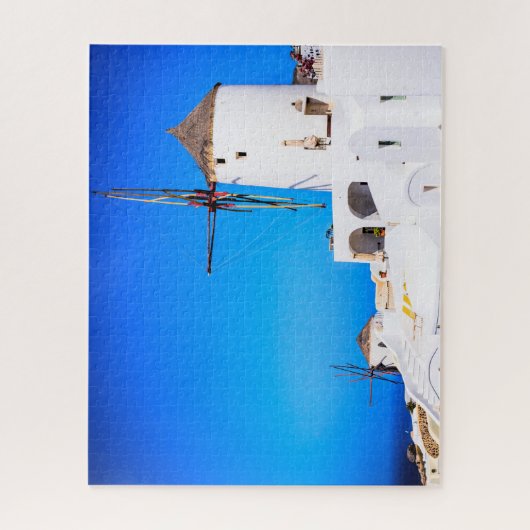 Puzzel Santorini in Griekenland Legpuzzel (Verticaal)