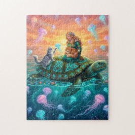 puzzel schildpad