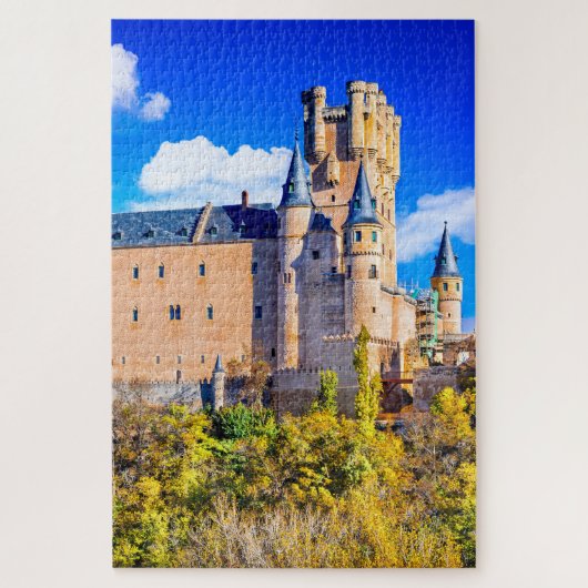 Puzzel Segovia kasteel (Verticaal)