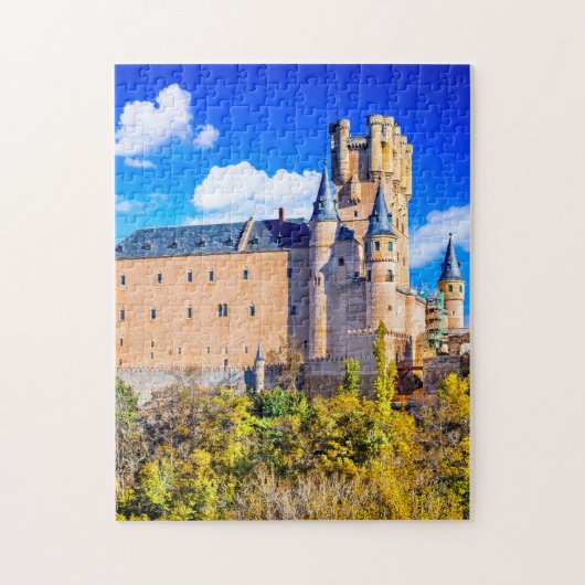 Puzzel Segovia kasteel Legpuzzel (Verticaal)