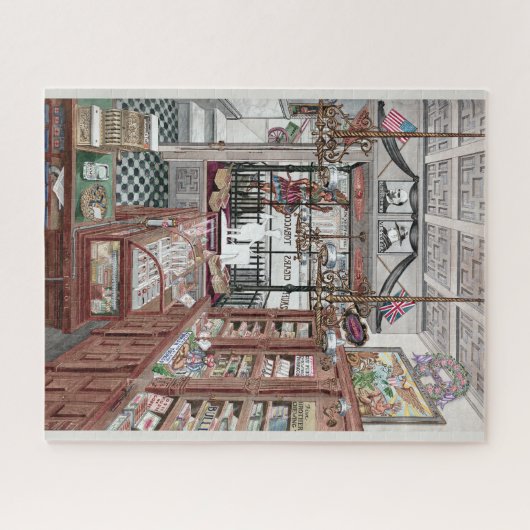 PUZZEL - Sigarenwinkel, 1901 - P. Harnly Legpuzzel (Horizontaal)