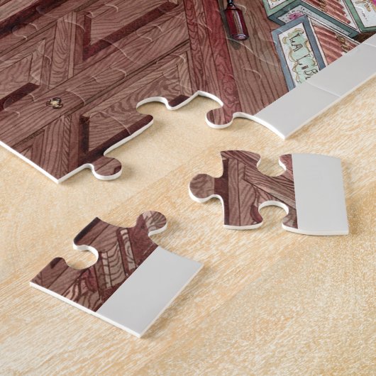 PUZZEL - Sigarenwinkel, 1901 - P. Harnly Legpuzzel (Zijkant)