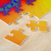 Puzzel: Spiral Fractal Design Legpuzzel (Zijkant)