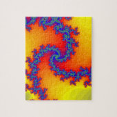 Puzzel: Spiral Fractal Design Legpuzzel (Verticaal)