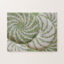 Puzzel - spiralen in haakwerk