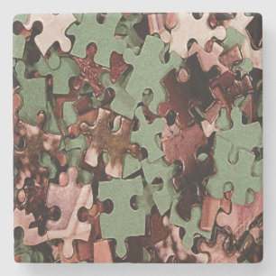  puzzel stenen onderzetter
