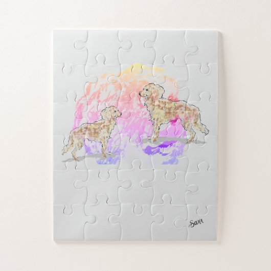 Puzzel: Stormachtig gevoel Legpuzzel (Verticaal)