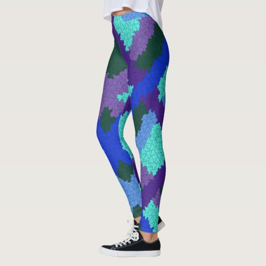 Puzzel stuk Pattern Leggings (Links)