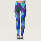 Puzzel stuk Pattern Leggings (Voorkant)