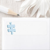 Puzzel stuk retour adres labels (Insitu)