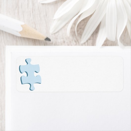 Puzzel stuk retour adres labels (Insitu)