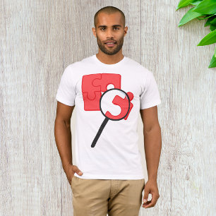 Puzzel stukjes Mannen T-shirt