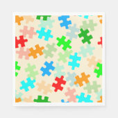 Puzzel Stukken Papieren servetten (Voorkant)