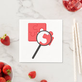 Puzzel Stukken Papieren servetten
