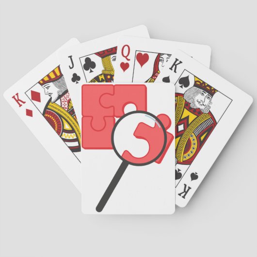 Puzzel stukken Speelkaarten (Achterkant)