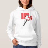 Puzzel stukken Vrouwen Hoodie (Voorkant)