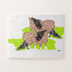 Puzzel T-shirt : Een Scottsdale Paard