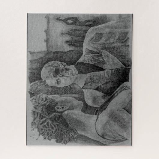 Puzzel Uniek Ontwerp - REFLECTIE Legpuzzel (Verticaal)