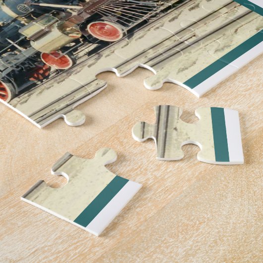 puzzel - V&T Railroad engine Inyo Legpuzzel (Zijkant)