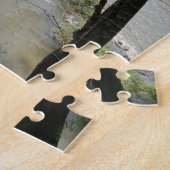 Puzzel van de brug over de rivier de Cuyahoga (Zijkant)