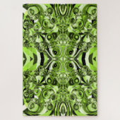 puzzel van de groene chaos (Verticaal)