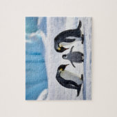 Puzzel van de pinguïnfamilie (Verticaal)