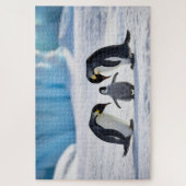 Puzzel van de pinguïnfamilie (Verticaal)
