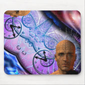 puzzel van de tijd muismat (Voorkant)