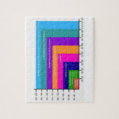 puzzel van het bloeddrukdiagram  legpuzzel (Verticaal)