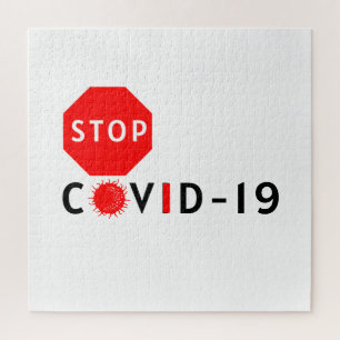 puzzel van het coronavirus