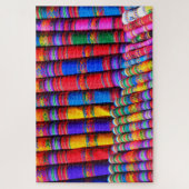 puzzel van het mexicaanse patroonweefsel (Verticaal)