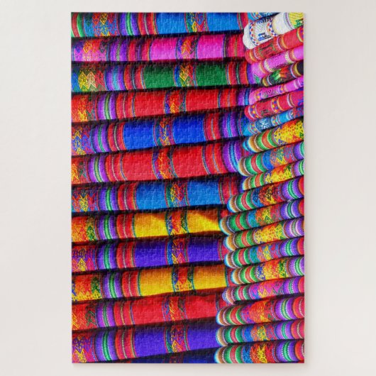 puzzel van het mexicaanse patroonweefsel legpuzzel (Verticaal)