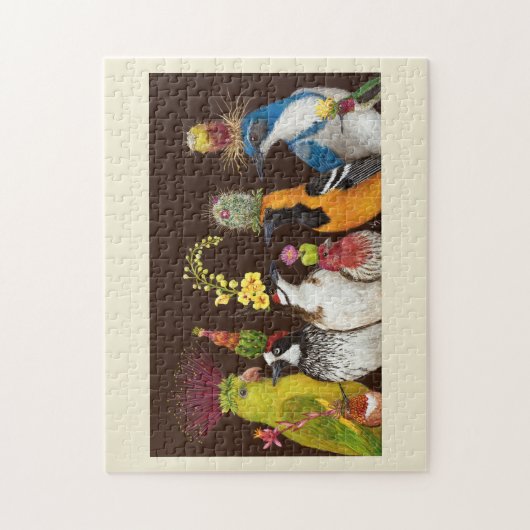 puzzel van het woestijnfeest (Verticaal)