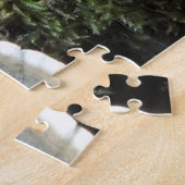 Puzzel van kalkoenstaartmycelium (Zijkant)
