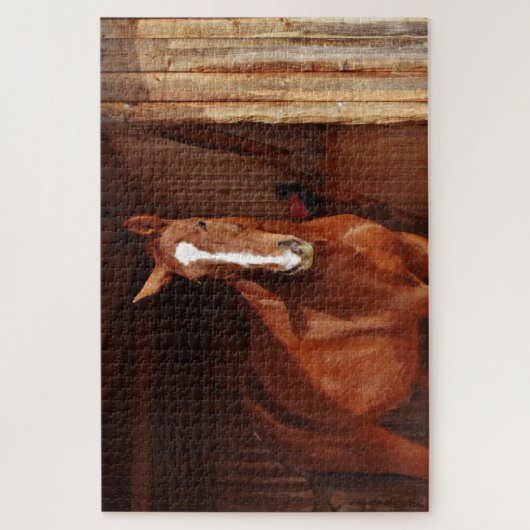 puzzel van schuur legpuzzel (Verticaal)