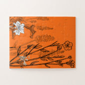 Puzzel van wilde bloemen  (Horizontaal)