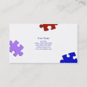 Puzzel Visitekaartje (Achterkant)