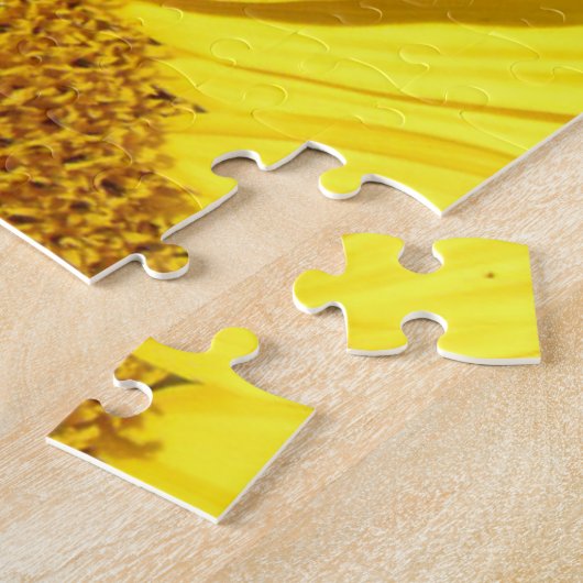 Puzzel - Vlieg op Zonnebloem Legpuzzel (Zijkant)