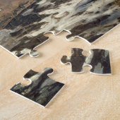 puzzel voor blauw en turquoise water (Zijkant)