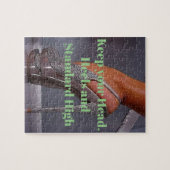 Puzzel voor entertainment en bruids plezier (Horizontaal)