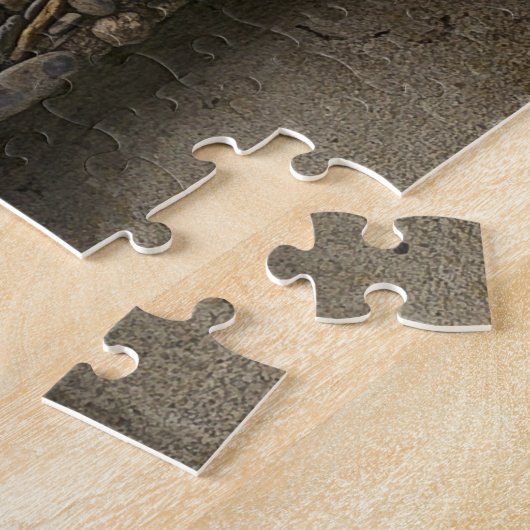 puzzel voor petunia en geraniumbloemen legpuzzel (Zijkant)