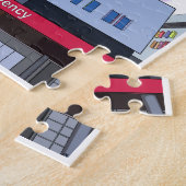 Puzzel voor puzzels op de afdeling spoedeisende hu (Zijkant)