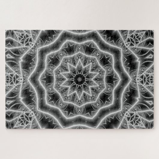 puzzel voor zwarte en witte tulpen (Horizontaal)