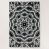 puzzel voor zwarte en witte tulpen (Verticaal)