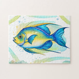 Puzzel - Waterverf Serie: Angelfish