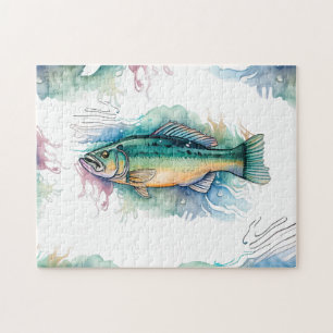 Puzzel - Waterverf serie: Bass