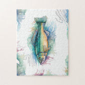 Puzzel - Waterverf serie: Bass (Verticaal)