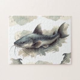 Puzzel - Waterverf Serie: Catfish