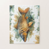 Puzzel - Waterverf Serie: Karper (Verticaal)