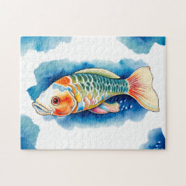Puzzel - Waterverf Serie: Koi Fish